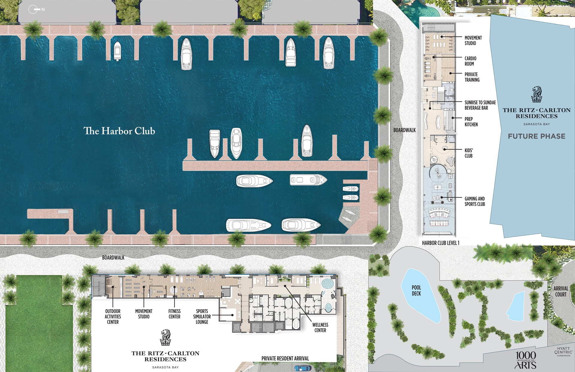 The Ritz Carlton Residences Points Harbour Club Amenities