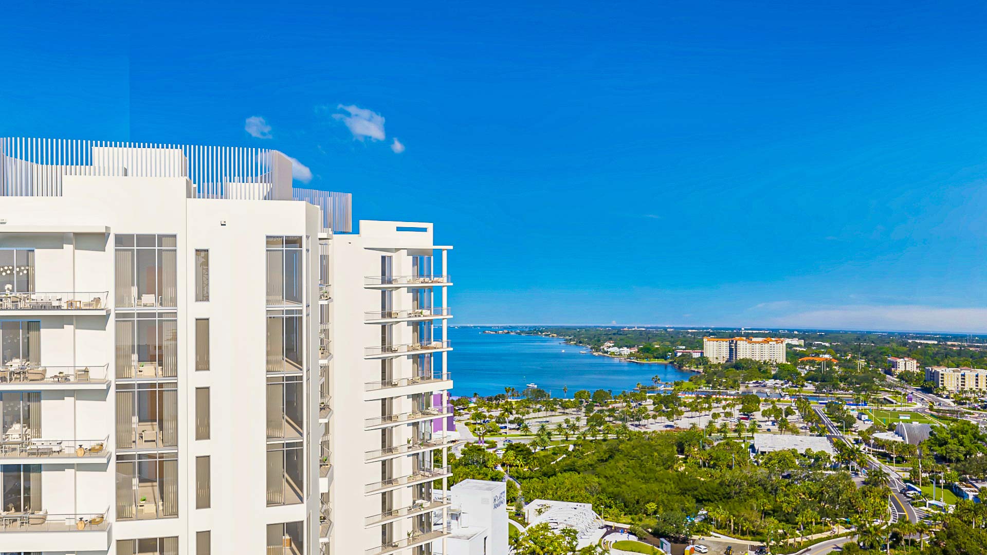 The Ritz-Carlton Residences Sarasota Bay terrace views