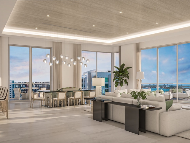 Estate and Penthouse rendering interior