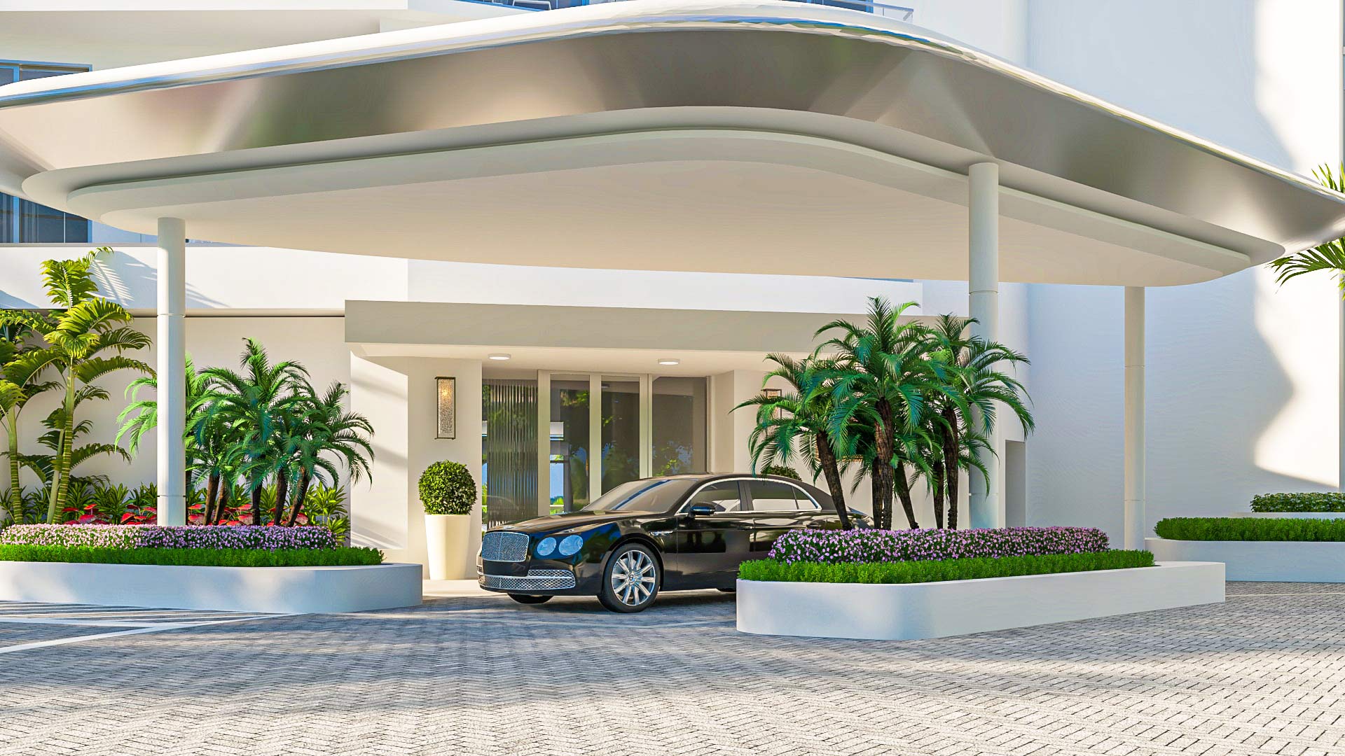 The Ritz-Carlton Residences Sarasota Bay Porte Cochere
