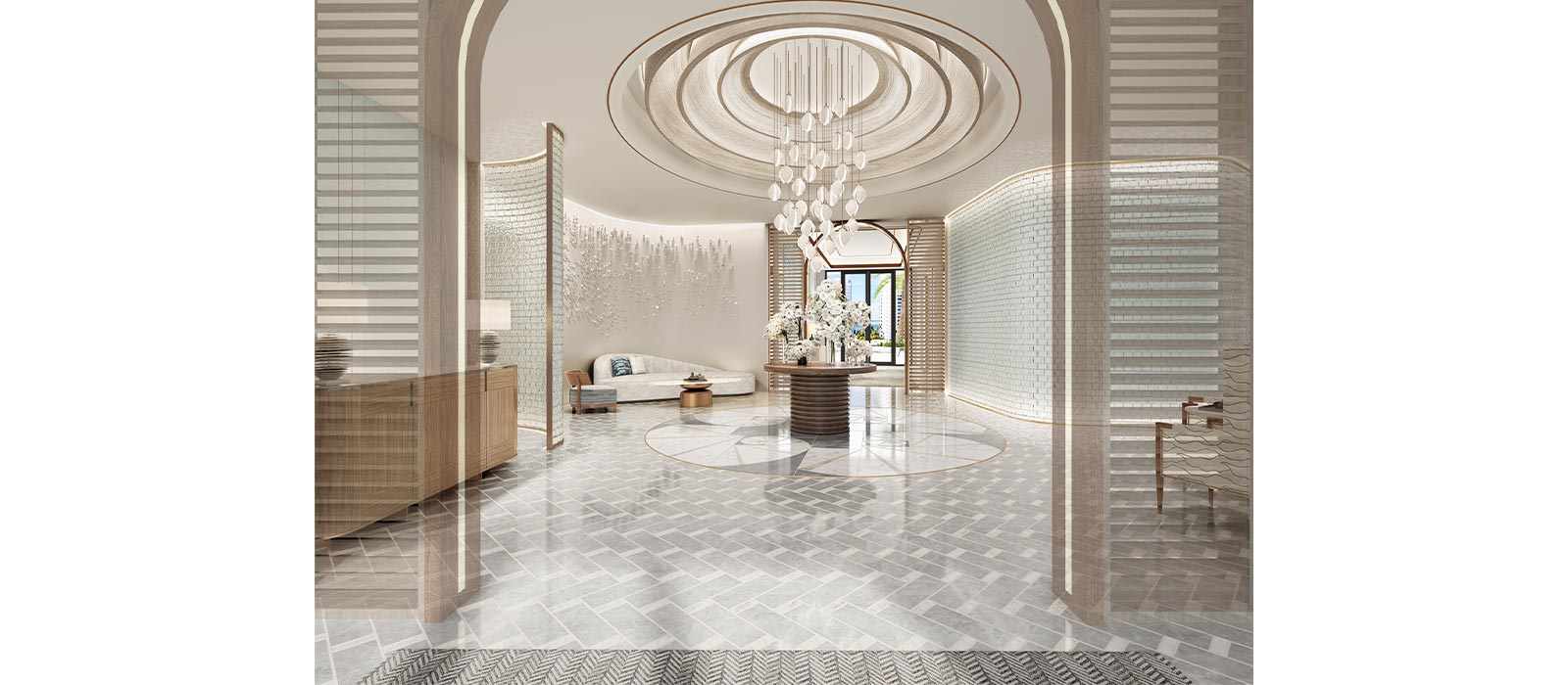 Sarasota Bay Lobby Rendering