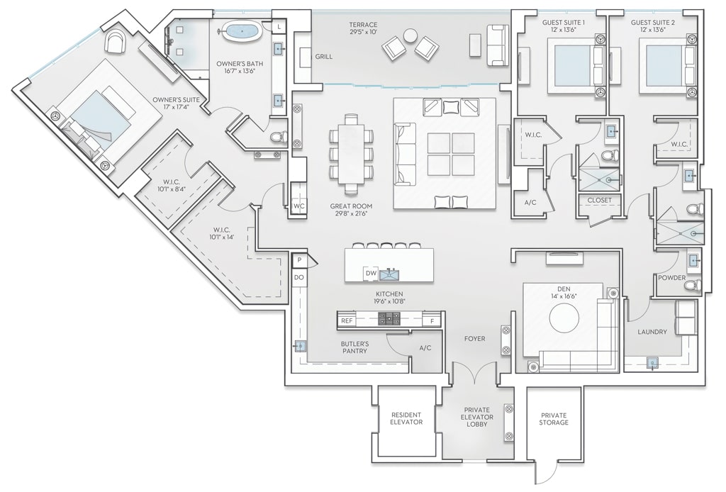 Residence D - Floorplan Image