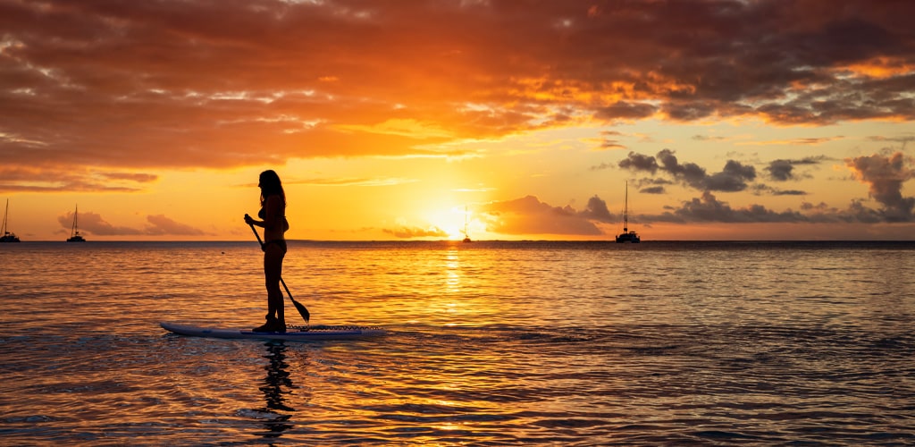 Sarasota Sunsets paddleboarding