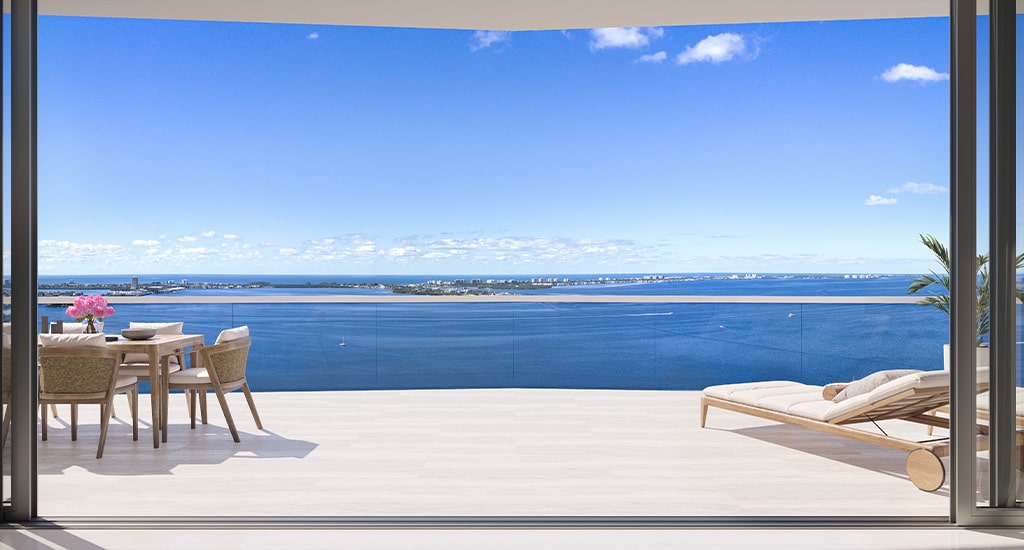 The Ritz Carlton Residences Sarasota Bay Balcony