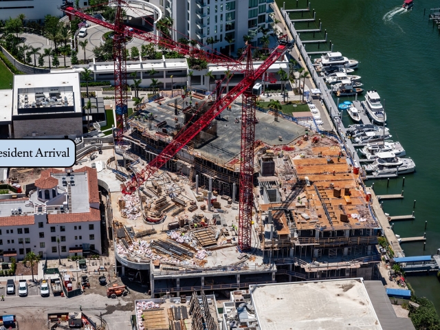 The Residences at Sarasota Bay Construction July 2025