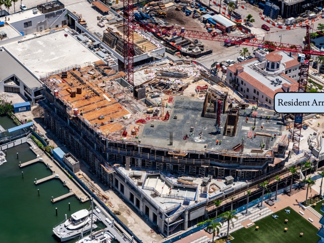 The Residences at Sarasota Bay Construction July 2025