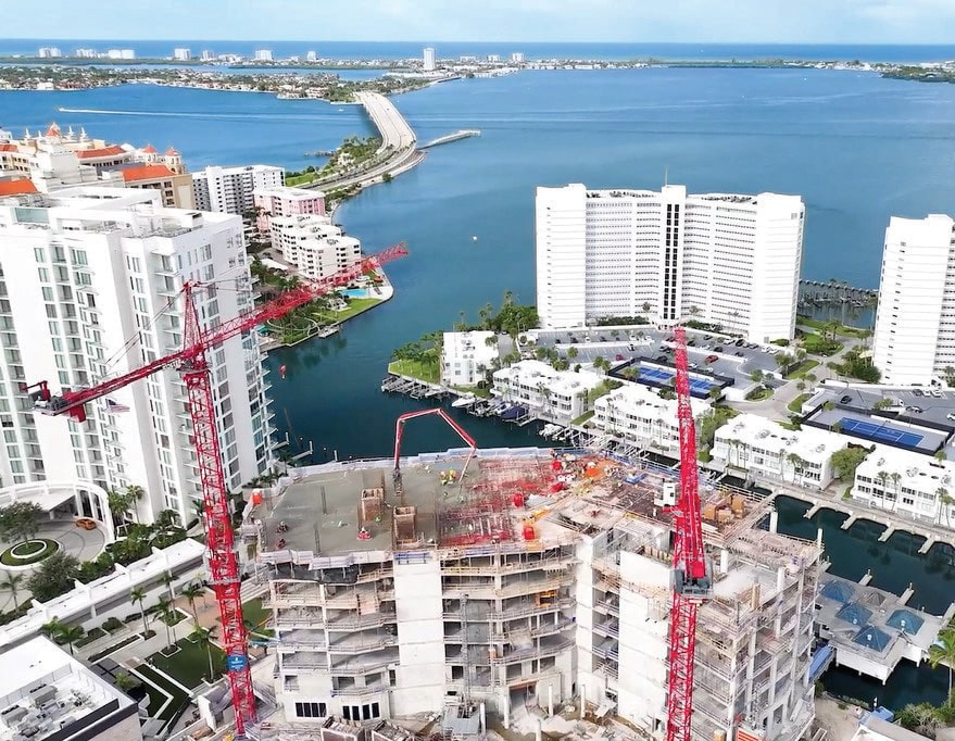 The Residences Sarasota Bay Construction Progress