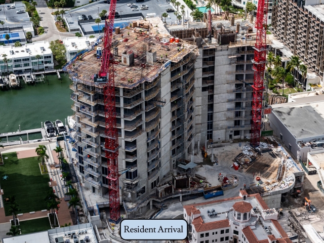 October 2025 The Residences at Sarasota Bay Construction October 2025