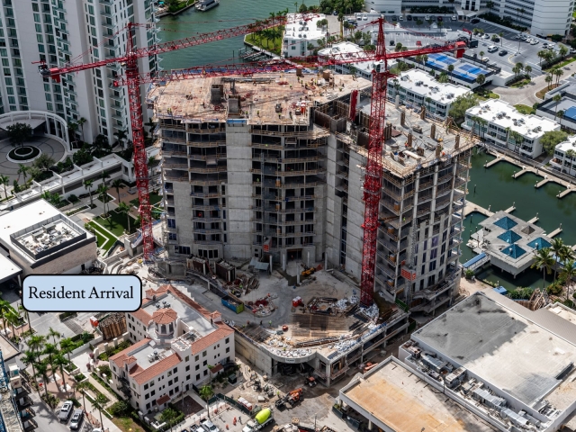 October 2025 The Residences at Sarasota Bay Construction October 2025