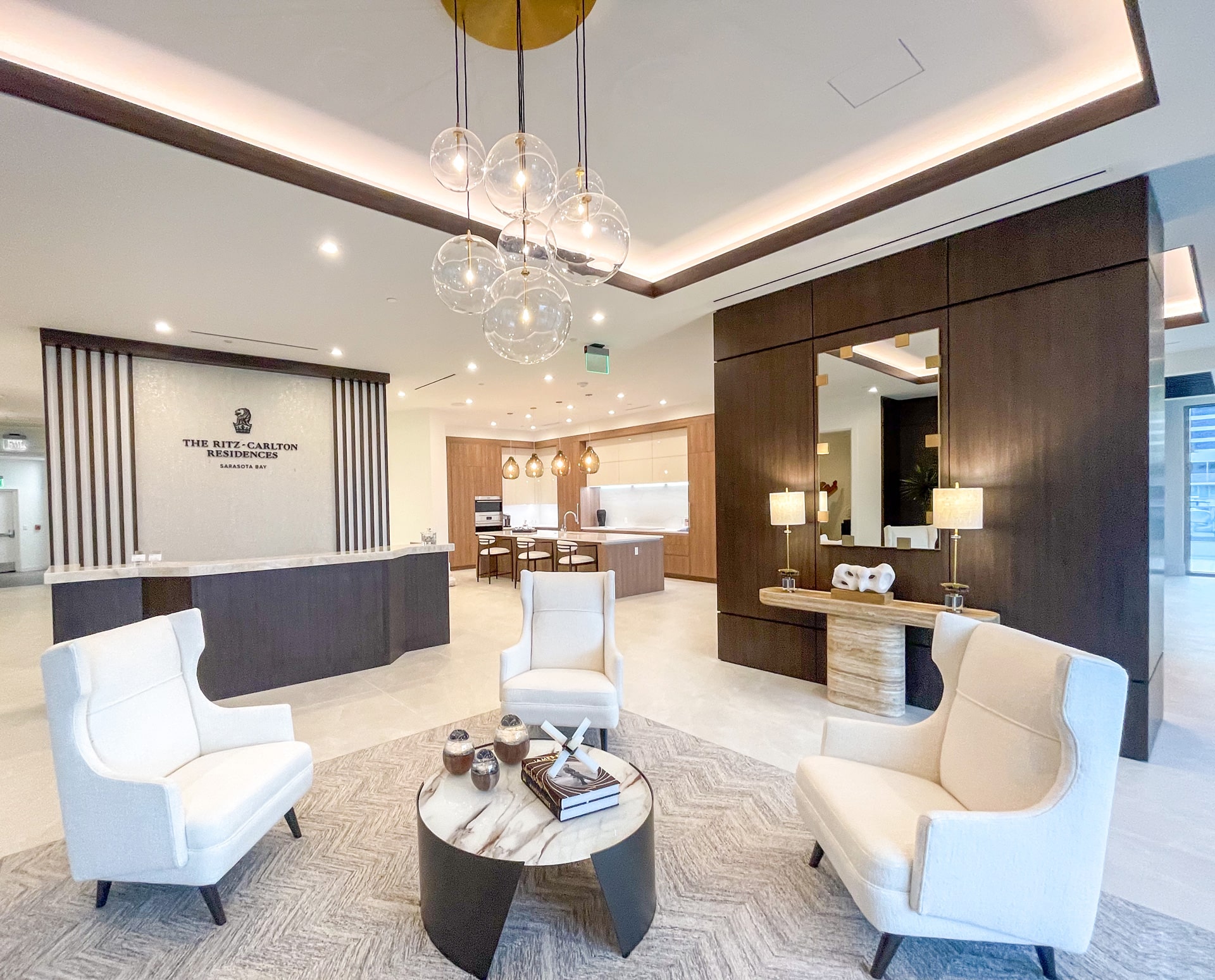 The Ritz-Carlton Sales Presentation Gallery Entry