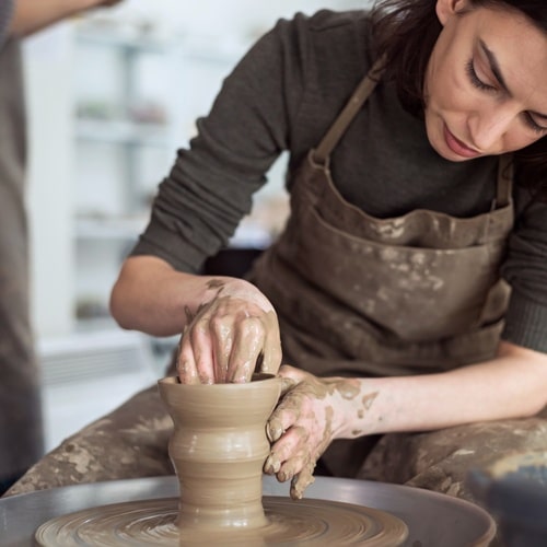 sarasota pottery class at bradenton herrig center