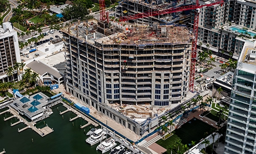 The Ritz-Carlton Residences, Sarasota Bay Nears Topping Out as Construction Progress Continues