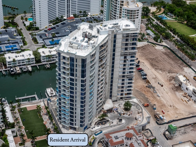June 2026 Construction Aerial Ritz Carlton Sarasota Bay Construction aerial