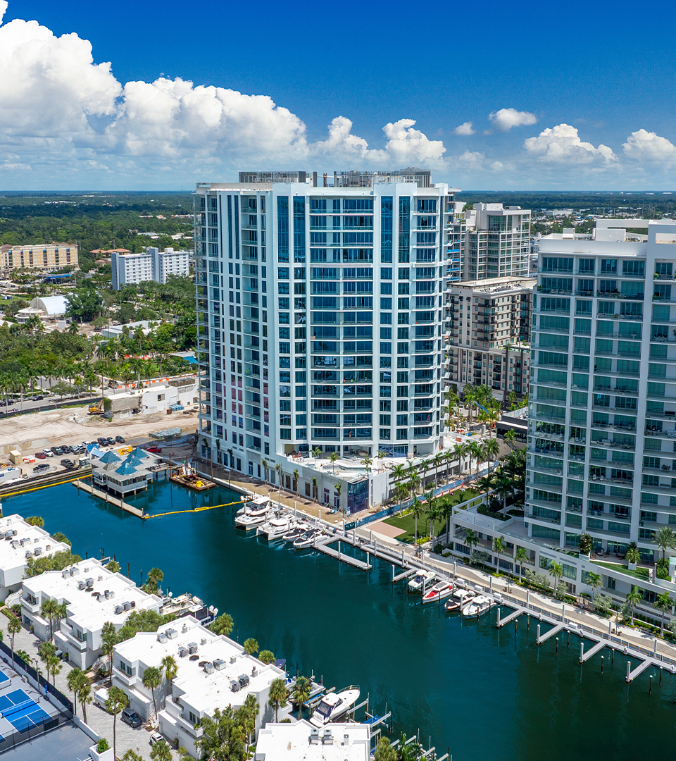 The progress of the Ritz Carlton Residences at Sarasota Bay